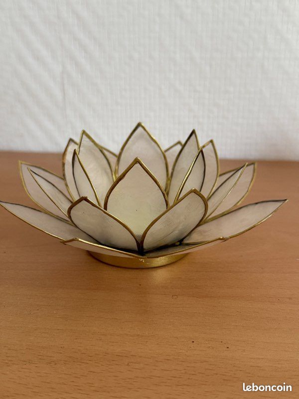Bougeoir fleur de lotus (image 2)