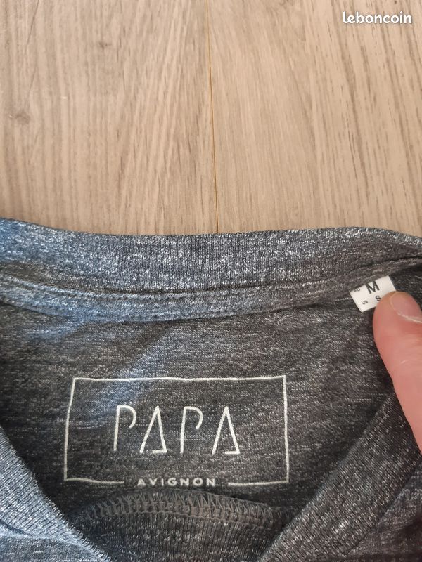 Tee-shirt PAPA neuf taille M (image 4)