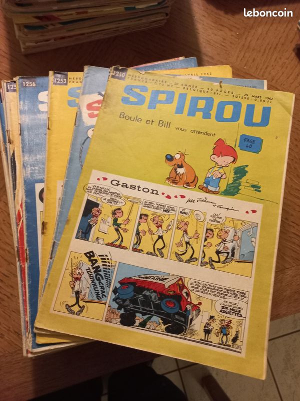 Magazines Spirou 1962, 34 numéros (image 1)