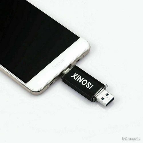 SanDisk SDIXD0N-128G-GN6NE – Clé USB 2 en 1 pour iPhone, iPad et