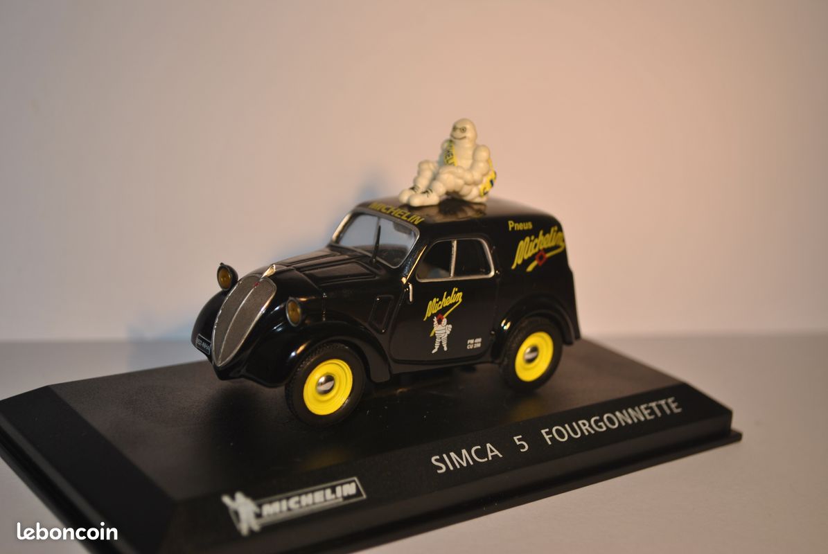 Voiture miniature Simca 5 fourgonnette (image 1)