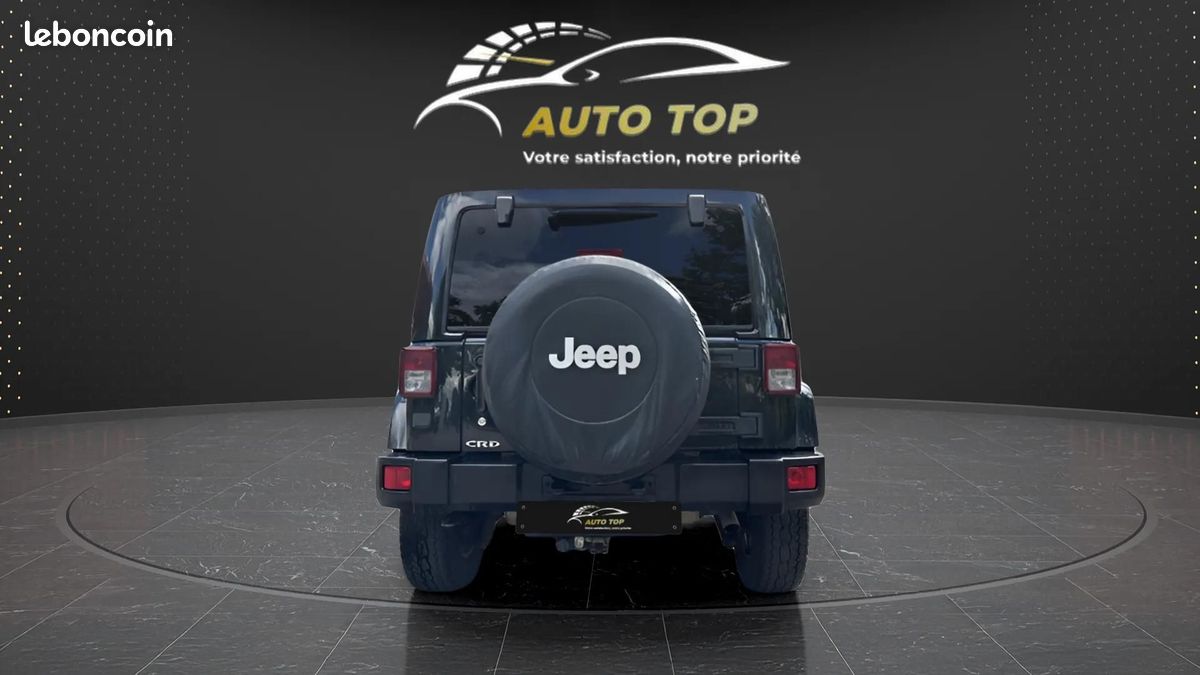 Jeep WRANGLER 2.8 CRD 200CH FAP WRANGLER X BVA (image 4)