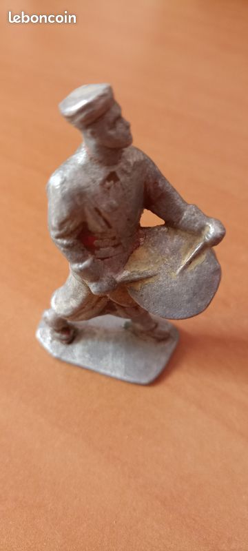 Quiralu ancien 5 soldats Harkis en peinture d'origine