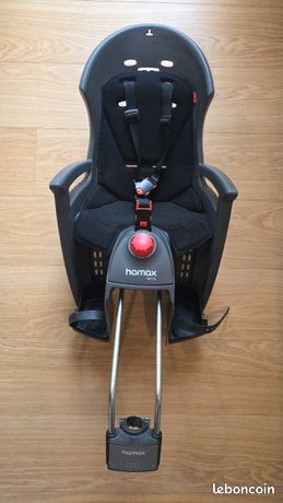 Siège Vélo Enfant Hamax Siesta - À Partir De 9 Mois, Inclinaison 20°, Max 22 Kg, Gris/noir 2024
