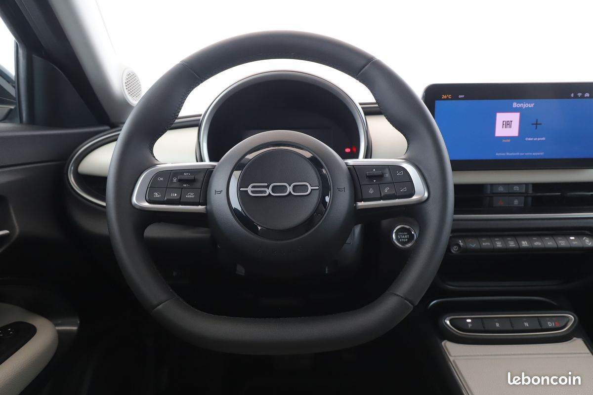 Fiat 600 Electrique 54 kWh La Prima 156 ch (image 16)