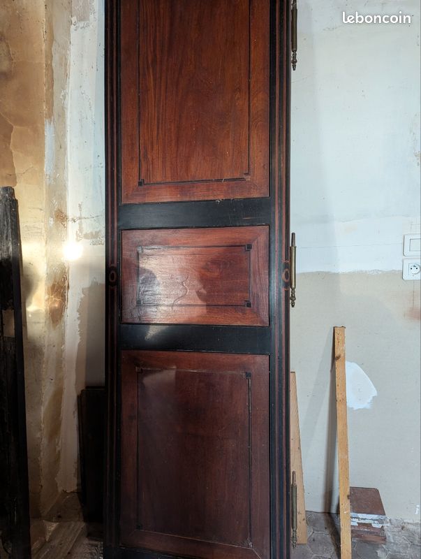 Armoire de port acajou massif (image 1)