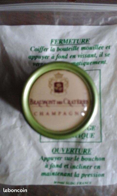 Bouchon pour champagne ou bulles (image 2)