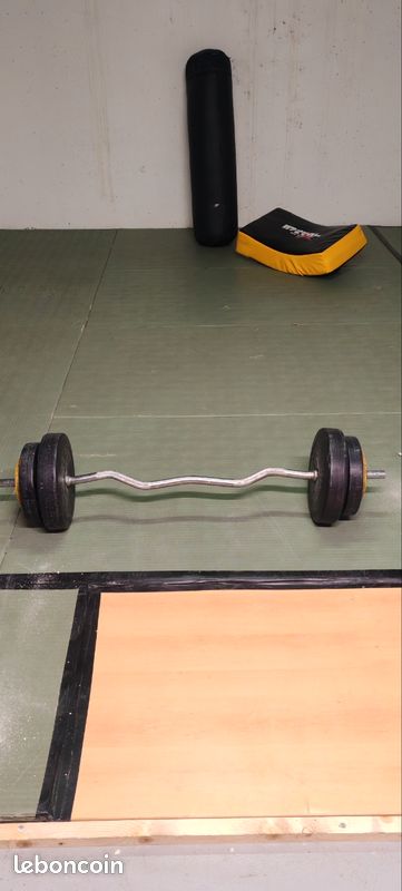 Barre Ez +poids (image 1)