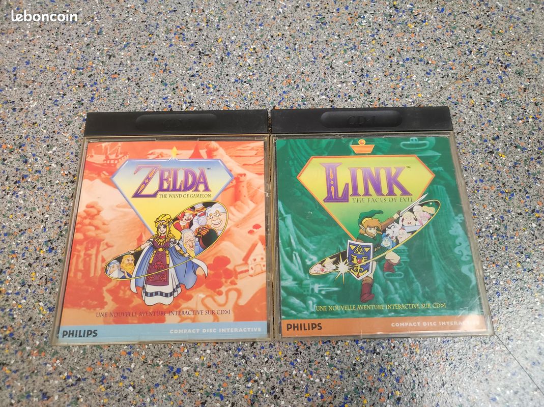 2 jeux consoles cdi Zelda (image 1)