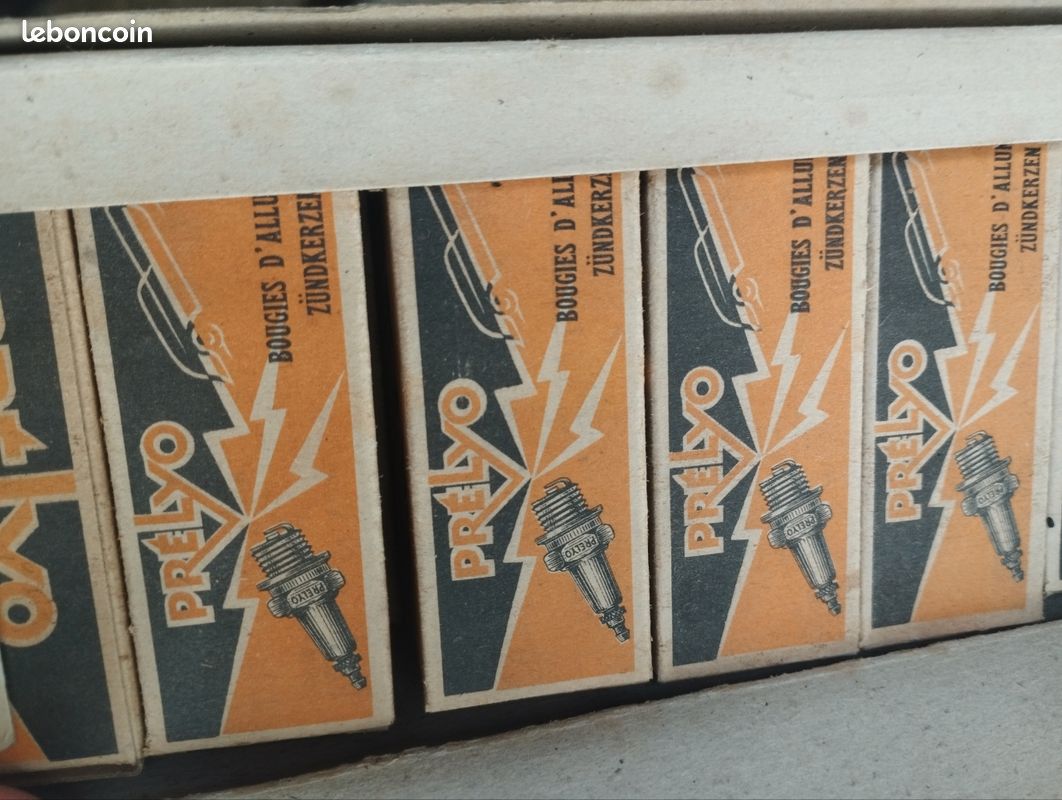 Boîte GURTNER Art Déco Bougies Moto Ancienne Altes Motorrad Terrot