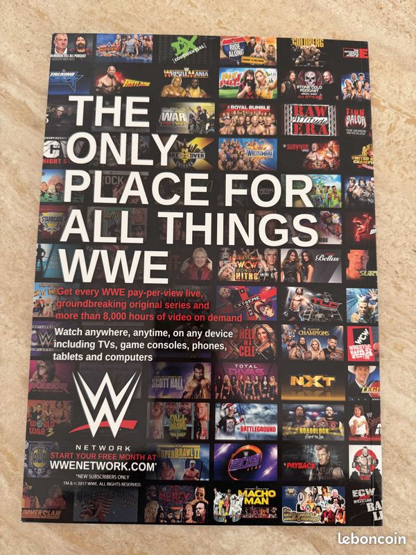 Le programme du WWE World 2026