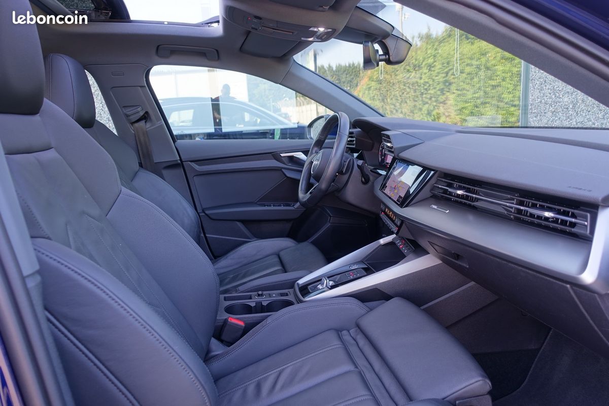 A3 Sportback 35 Tfsi S-Tronic 150ch Mhev Virtual cockpit/Toit ouvrant/Cuir sport Chauffant/Gps europe/Caméra/Carplay/Régulateur adaptatif/1*Main/Garantie 12 mois (image 5)
