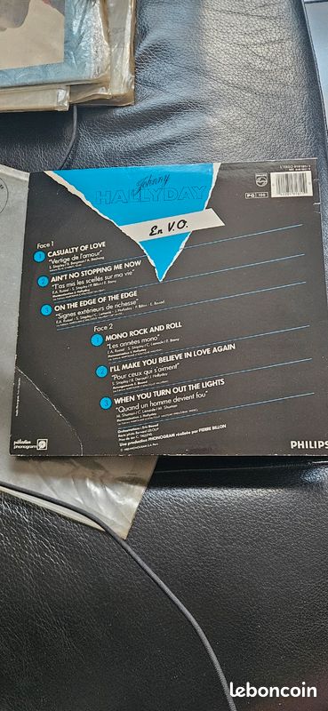 Vinyles 33 tours johnny hallyday (image 2)