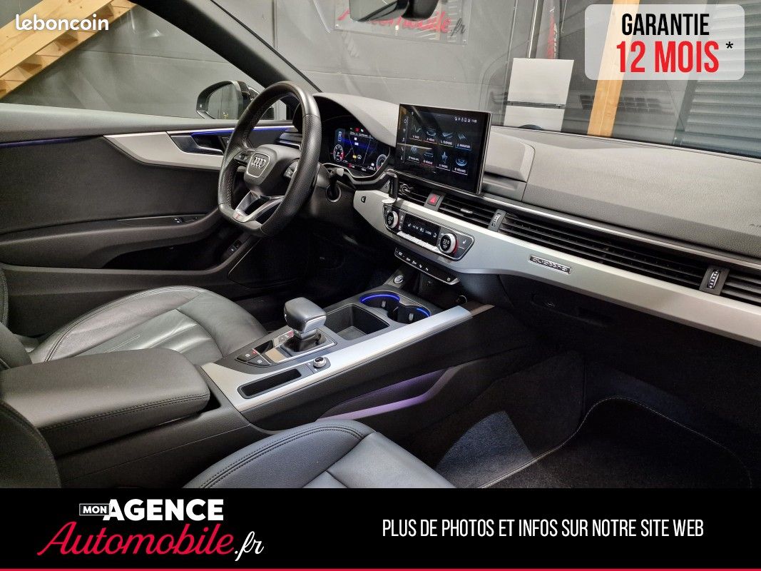 Audi A5 Coupé Quattro 2.0 40 TDI 204 S-TRONIC 7 ADVANCED / Garantie 12 Mois (image 9)