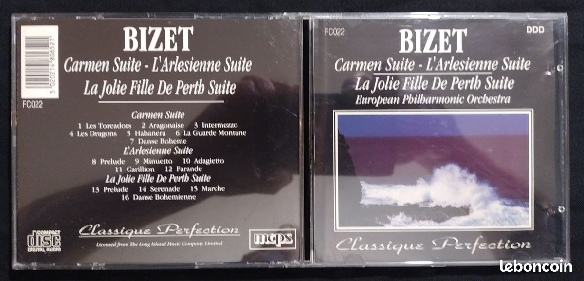Georges Bizet - Carmen, L'arlesienne, La jeune fille de Perth (image 2)