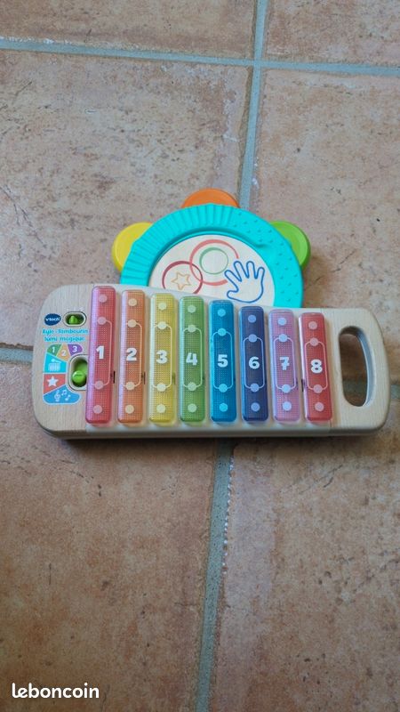 Vtech Baby Xylophone Tambourin lumi magique (image 1)