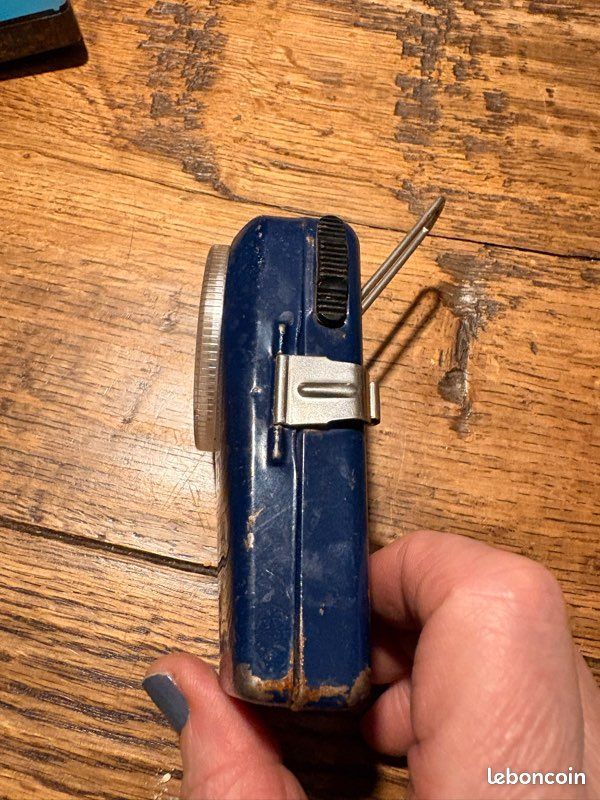 Pendantes Turkmènes Pointues à Pompons - Bleu Cobalt, Vintage, Pièce Unique, Neuf