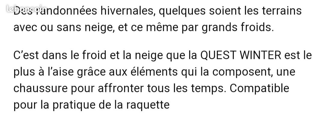 Chaussures de randonnée Salomon Chaussures