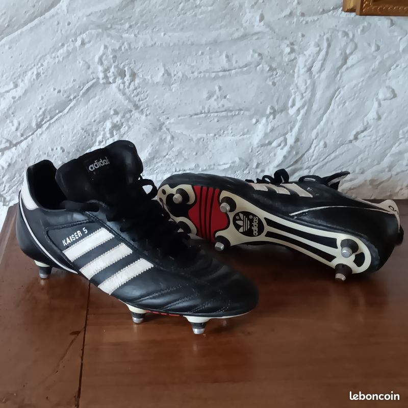 Crampons Chaussure Kaiser Chaussure Kaiser Cup Noir Adidas Adidas