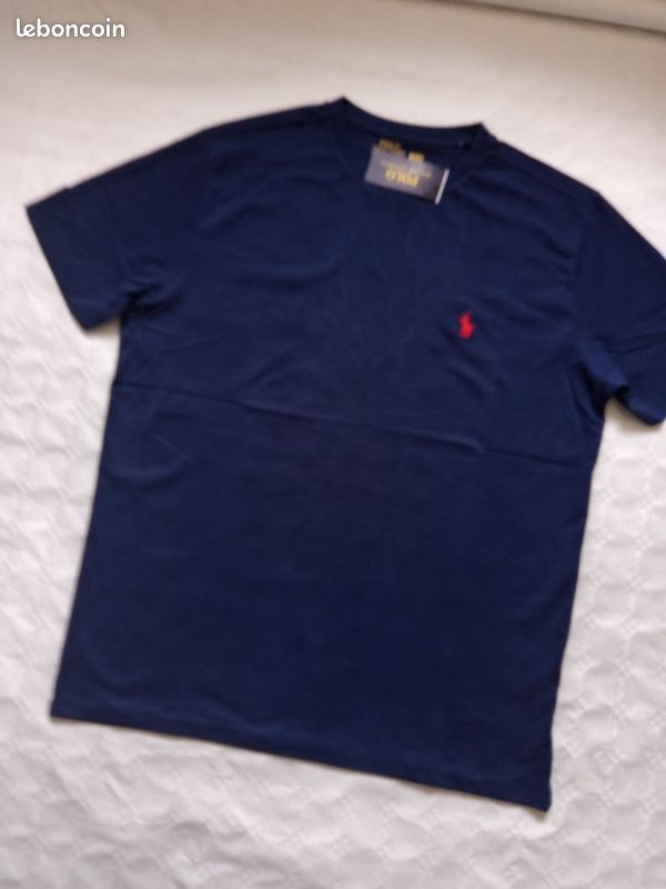 Tshirt ralph m bleu (image 4)