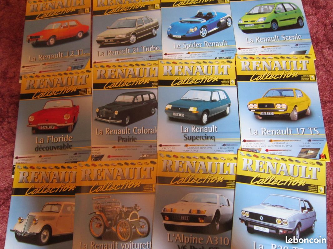 17 Fascicules Renault Collection des n° 4 à 34 (image 2)
