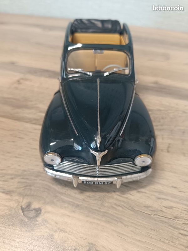 Peugeot 203 1954 Solido 1/18 - Die Cast Grise - Occasion - Collection