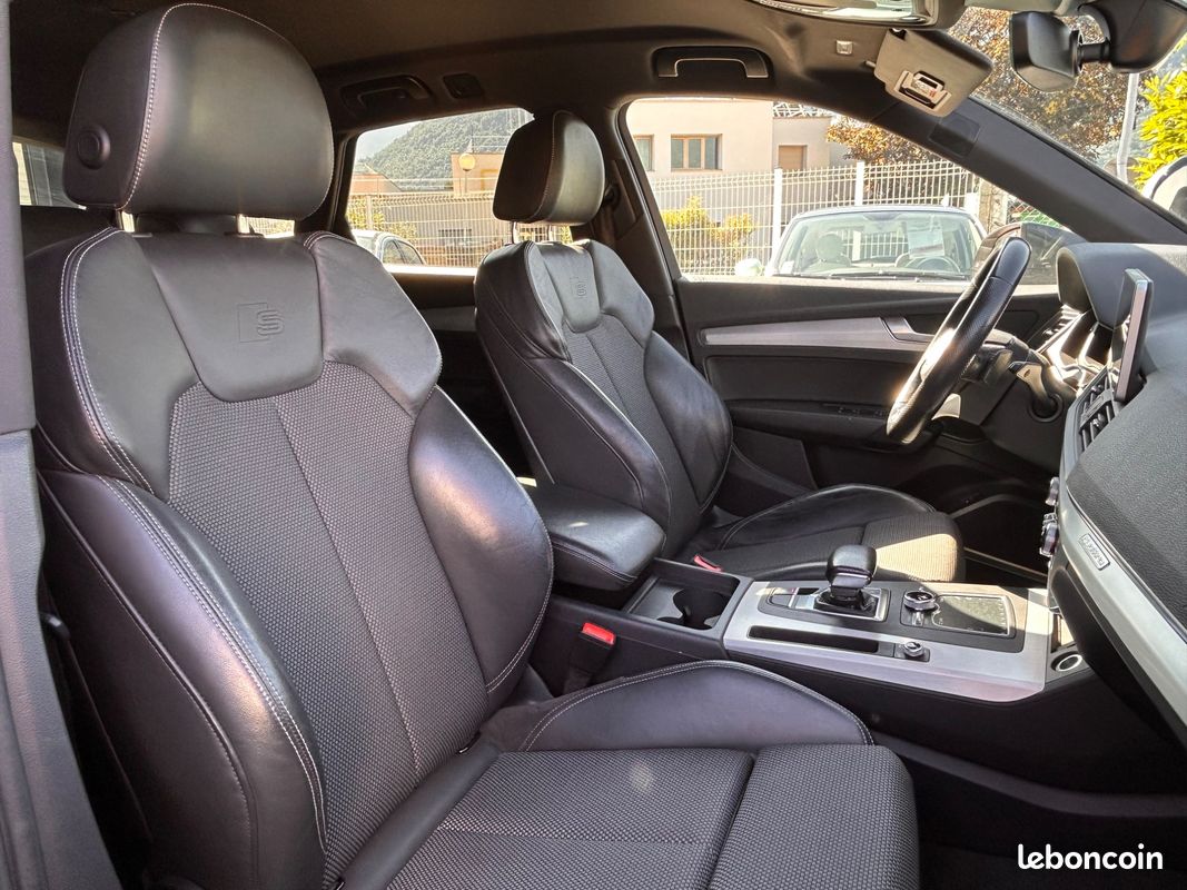 Audi q5 3.0 v6 tdi 286ch tiptronic 8 quattro s line - attelage élèctrique - carplay (image 6)