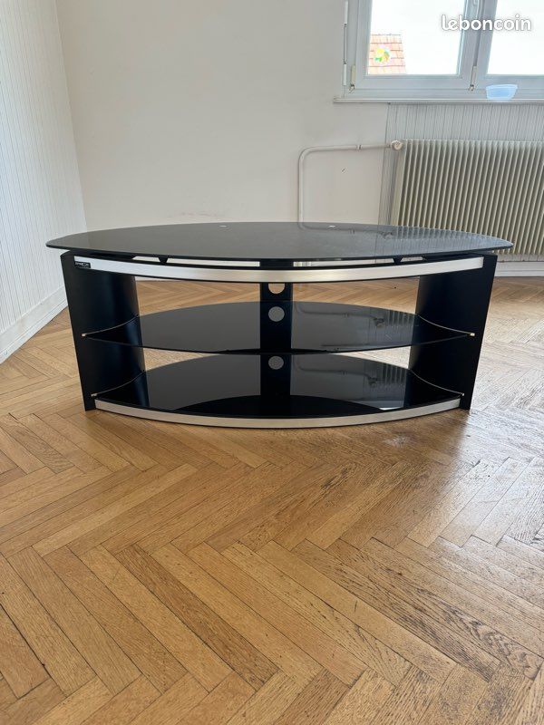 Meuble TV en verre trempé (image 1)
