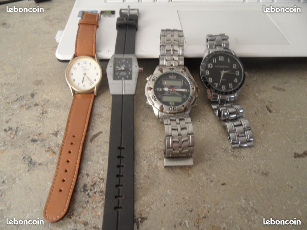 4 Montres de marques différentes (image 1)