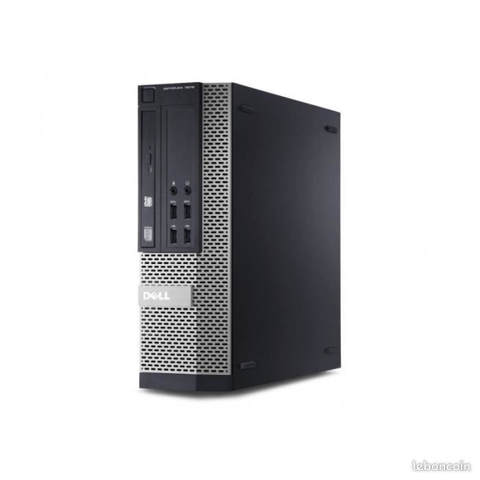 DELL OPTIPLEX 9020 SFF CORE I7 4790 3.6GhZ 8GO 128SSD (image 2)