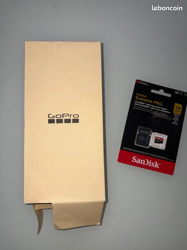 GoPro HERO 4K + SanDisk Extreme PRO 128 Go – Neuf scellé (image 2)