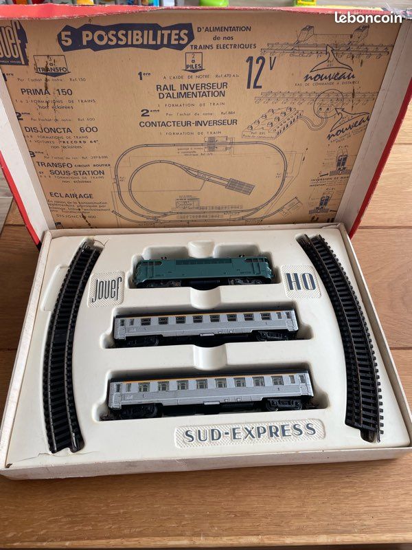 Coffret Jouef Train Électrique Sud Express Réf 751 Coffret Jouef Train Électrique Sud Express Réf 751