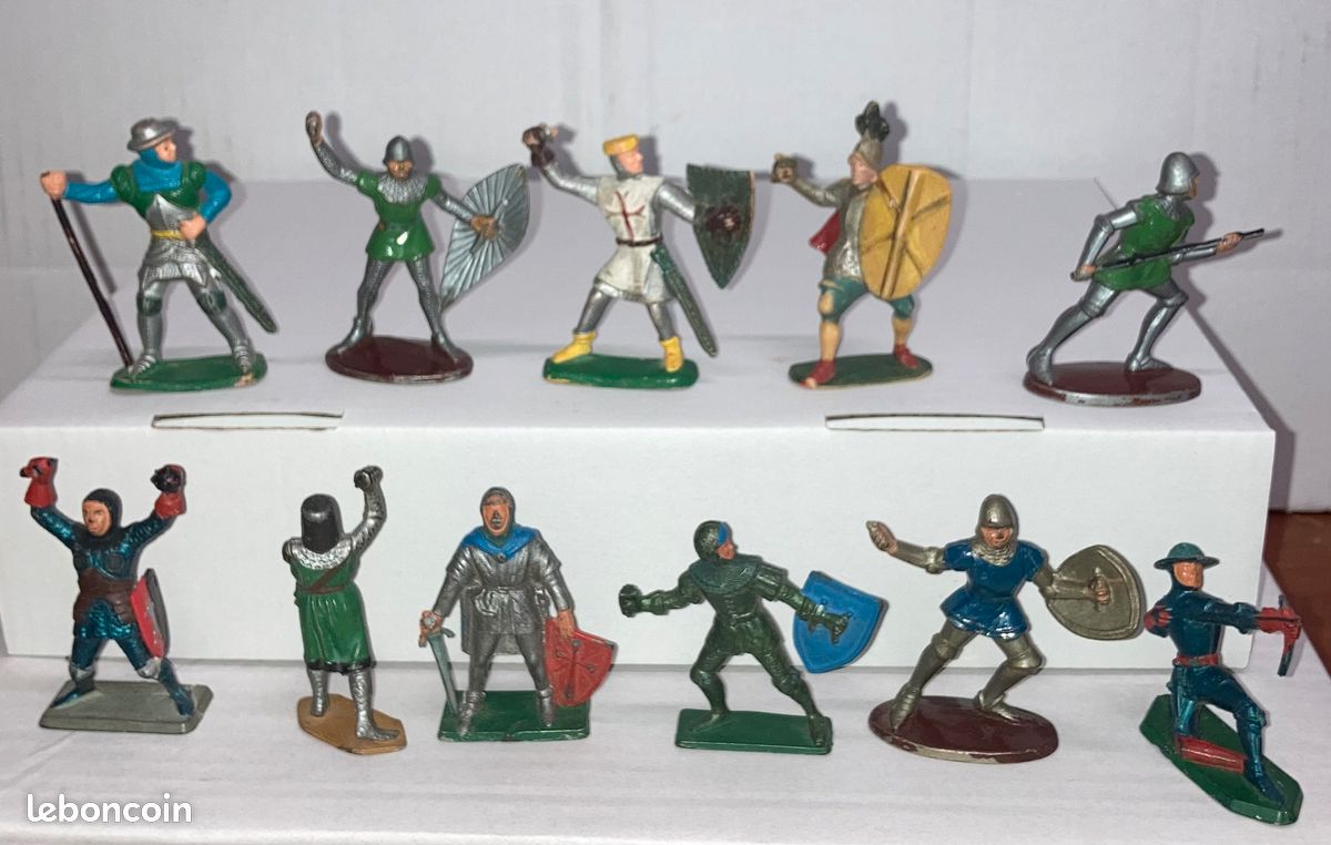 Figurine Starlux Héraut D'Armes – Moyen Âge – Boîte D'origine – Occasion