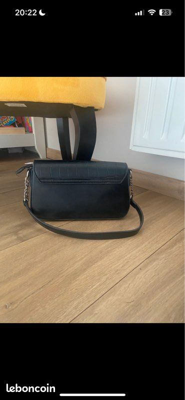 Sac à main noir David Jones Paris (image 2)