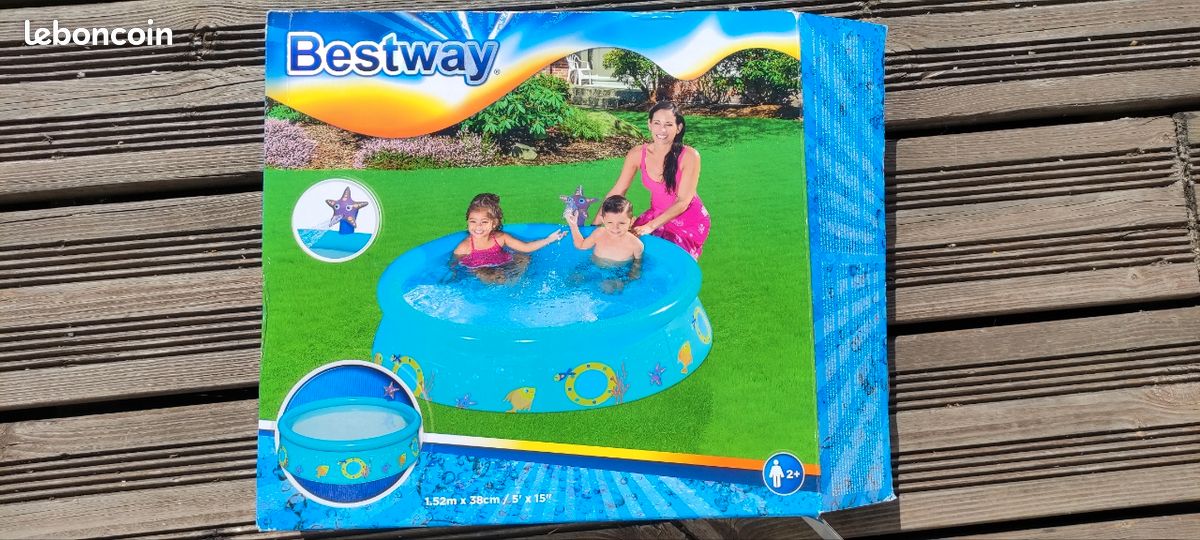 Piscine ronde autoportante Bestway 152x38 cm (image 1)