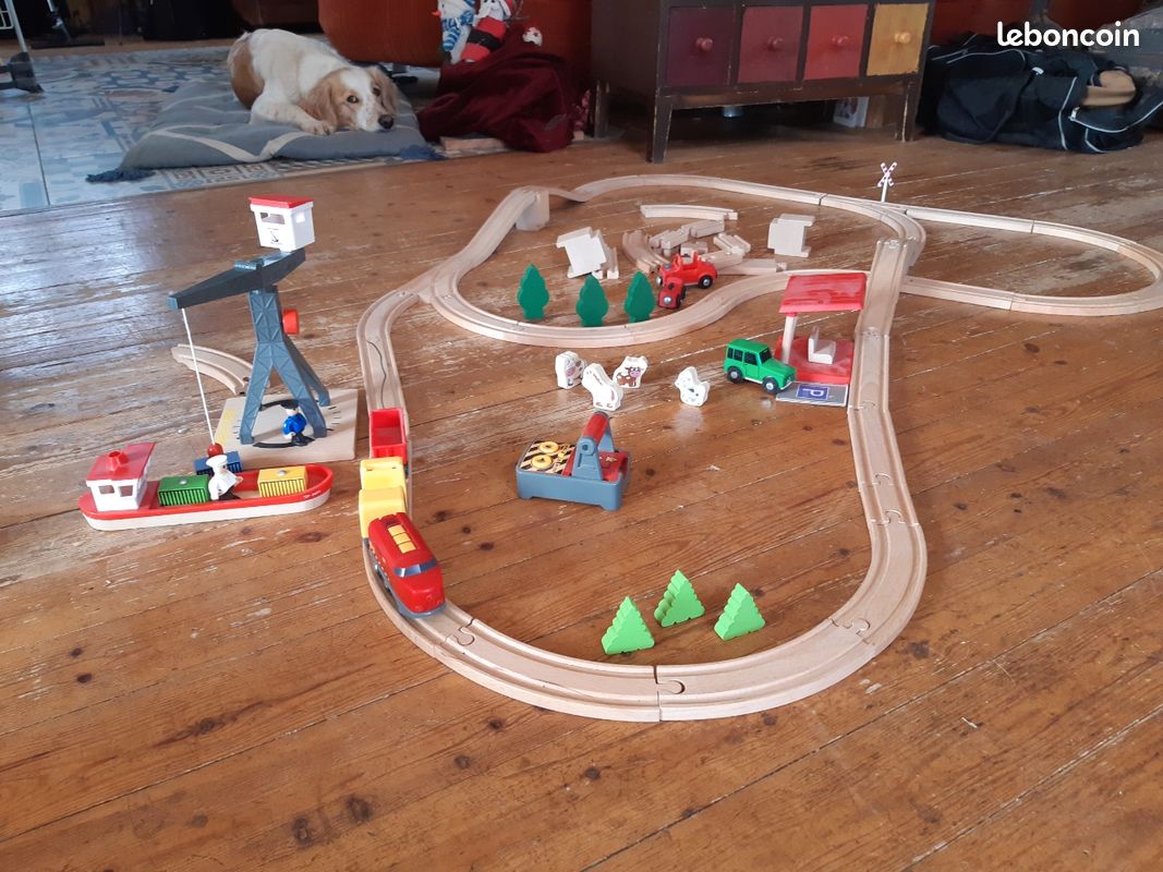 Circuit train bois brio (image 1)