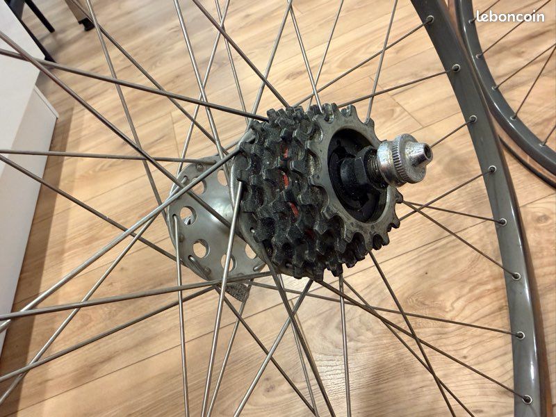 Paire De Roues Mavic MA40 Vintage 700c Pour Vélo De Route - Occasion Rénovée, Moyeux Shimano 600, 32 Rayons