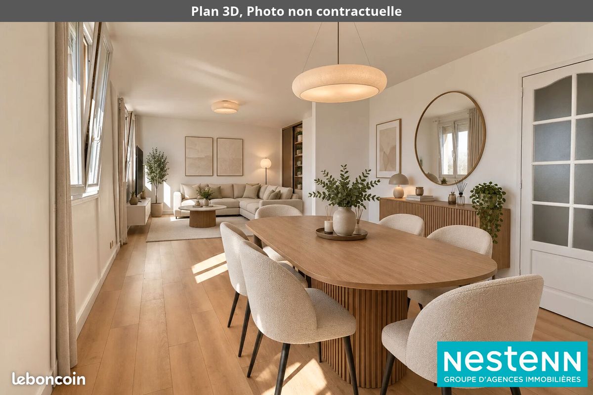Appartement 4 pièces 66 m² · à Villeurbanne · 66 m² · 230 000 €