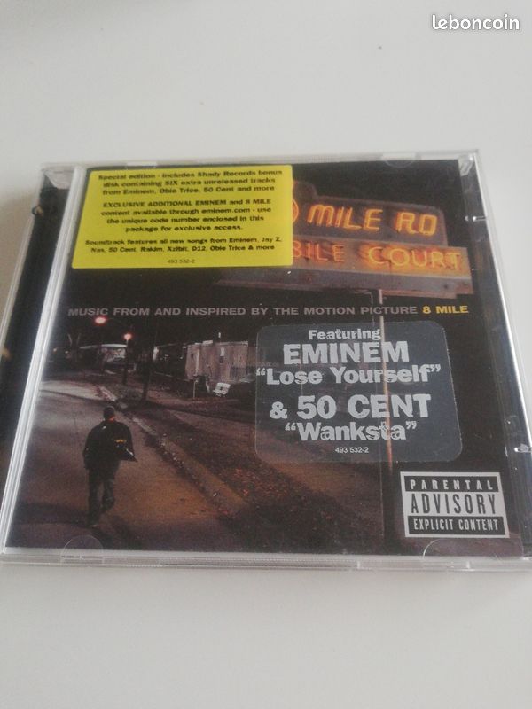 Eminem - 8 mile (cd x 2 ) (image 1)