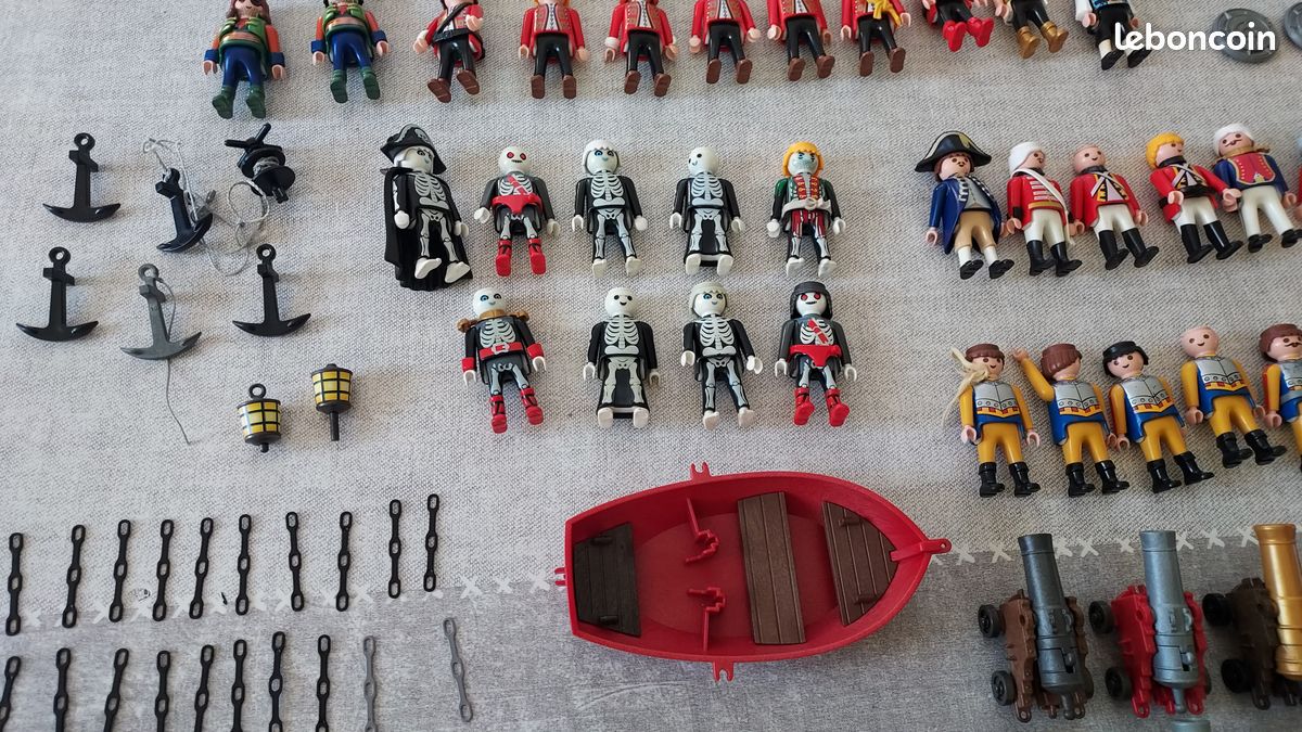 GROS LOT PLAYMOBIL PIECES CONSTRUCTION MAISON TOIT Hopital KILO EUR 10