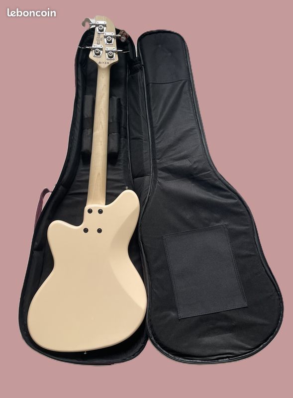 Basse électrique Ibanez TMB30-IV Ivoire manche short scale (image 3)