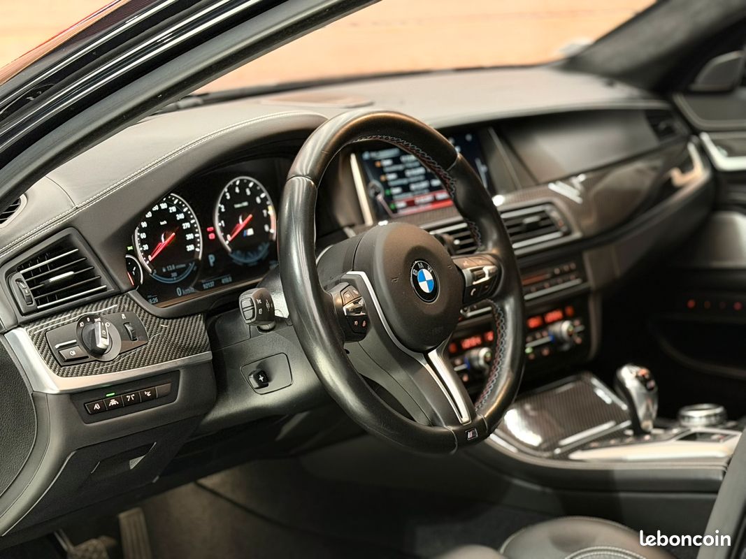 Bmw serie 5 (f10) (2) 600 m5 comptetion edition 1/200 - to - b&o - carbone - ceramique (image 8)