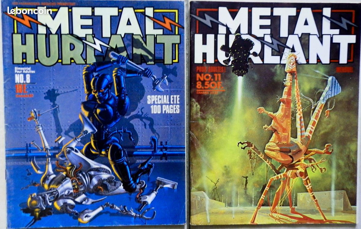 Magazines BD METAL HURLANT (image 2)