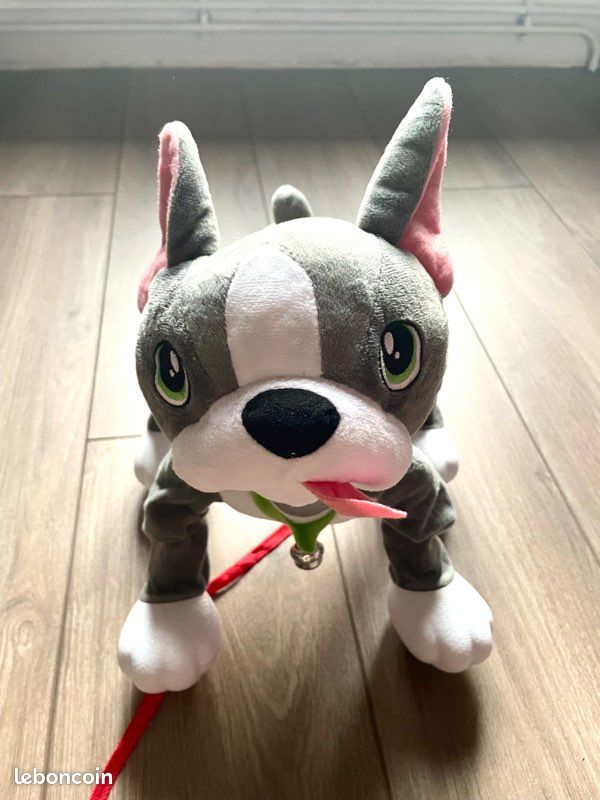 Peppy Pups Toufou Le Chien Peluche Chien Bulldog Peppy Pups Les