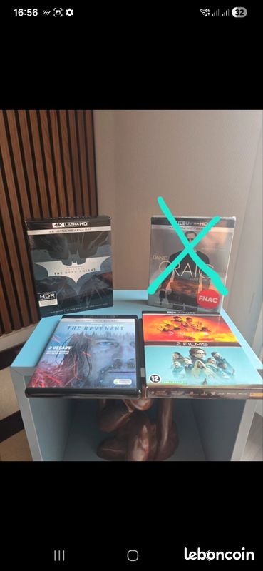 Coffret lot blu-ray 4k neuf (image 1)