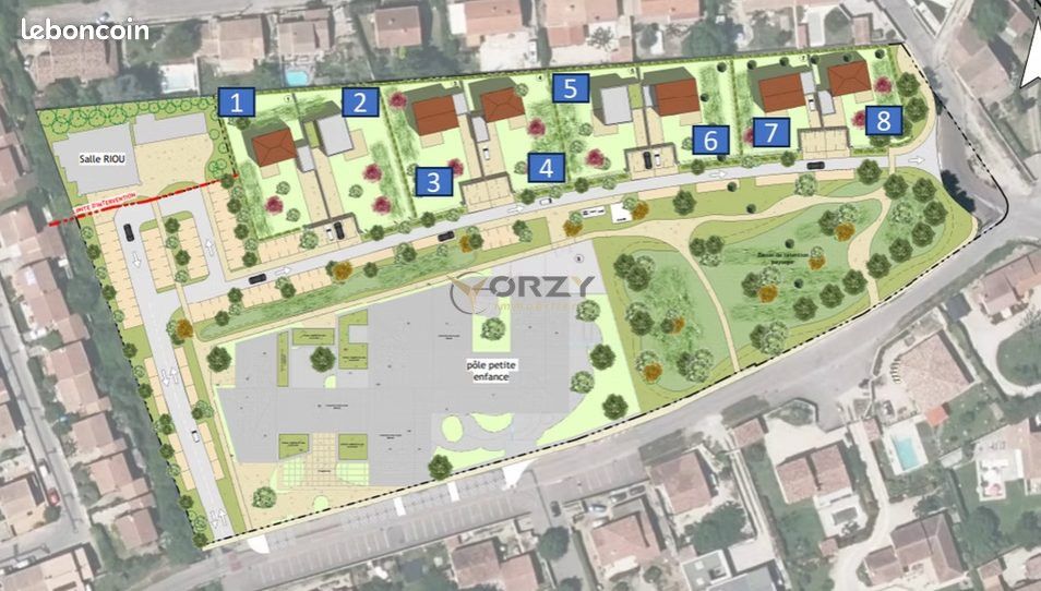 Terrain 557 m² · à Sorgues · 557 m² · 186 996 €
