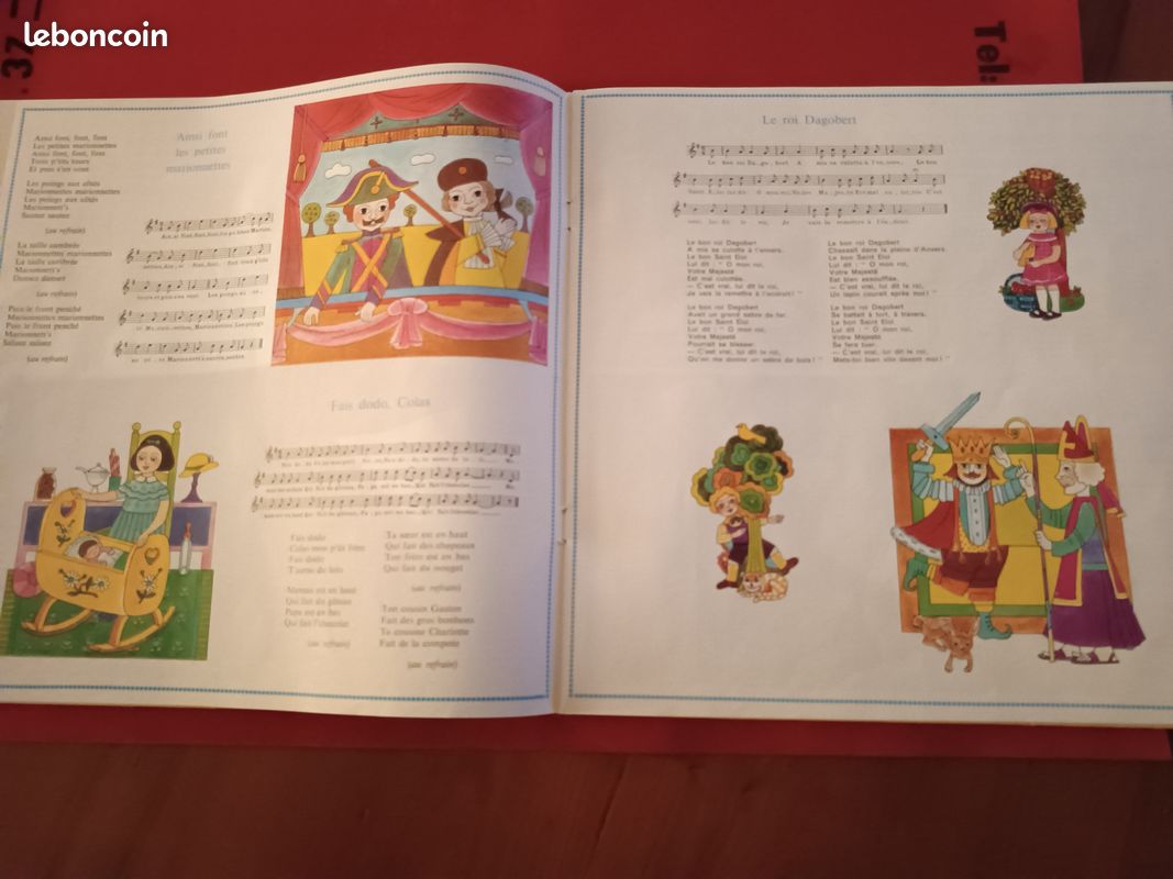 33 tours " Chansons dorées de notre enfance " (image 5)