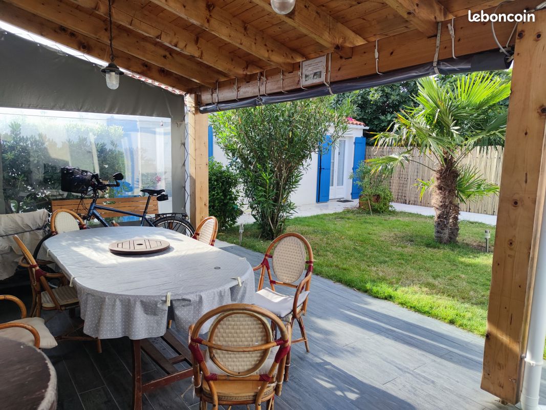 A 100 m de la plage, très jolie maisonnette avec préau et jardin (image 6)