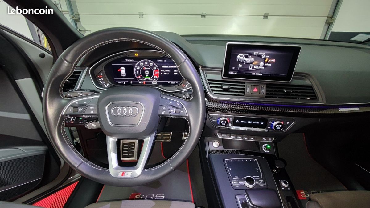 AUDI SQ5 II 3.0 V6 TFSI 354 QUATTRO TIPTRONIC 8 / CAMERA 360 / B&O / ATTELAGE / historique complet / (image 7)