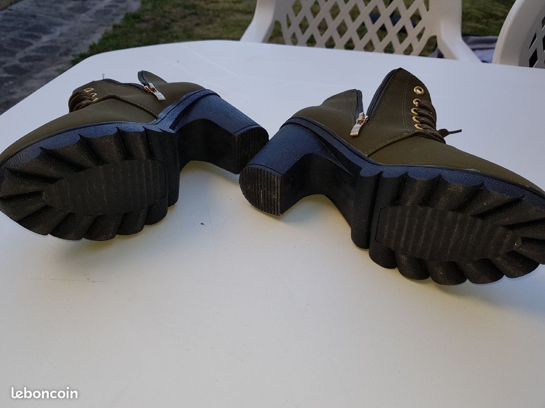 Bottines kakis (image 2)